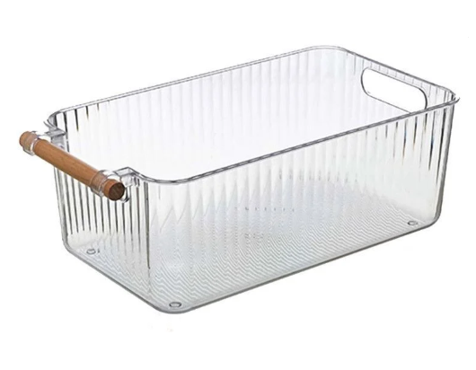 ORGANIZADOR MULTIUSO COM CABO DE MADEIRA - Ref.143