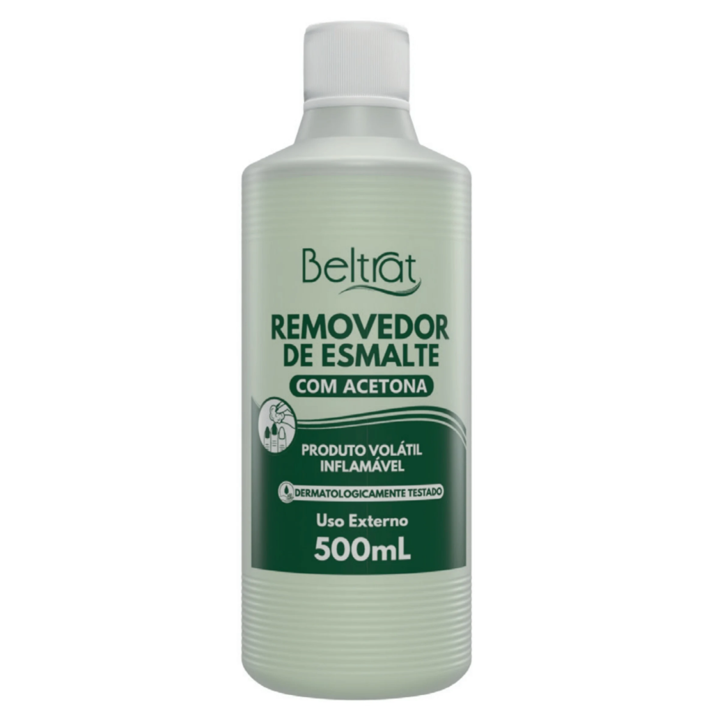 REMOVEDOR DE ESMALTE COM ACETONA 500ML - BELTRAT