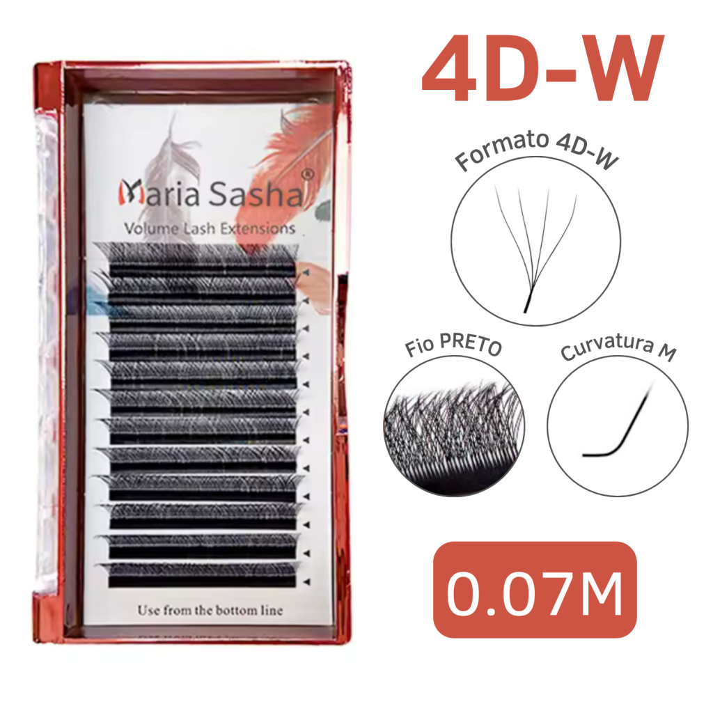 CÍLIOS 4D MARIA SASHA 0.07M