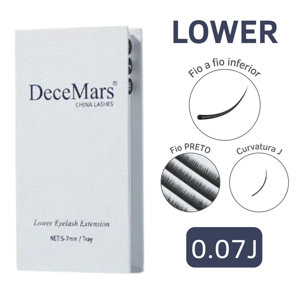 CÍLIOS INFERIORES DECEMARS 0.07J