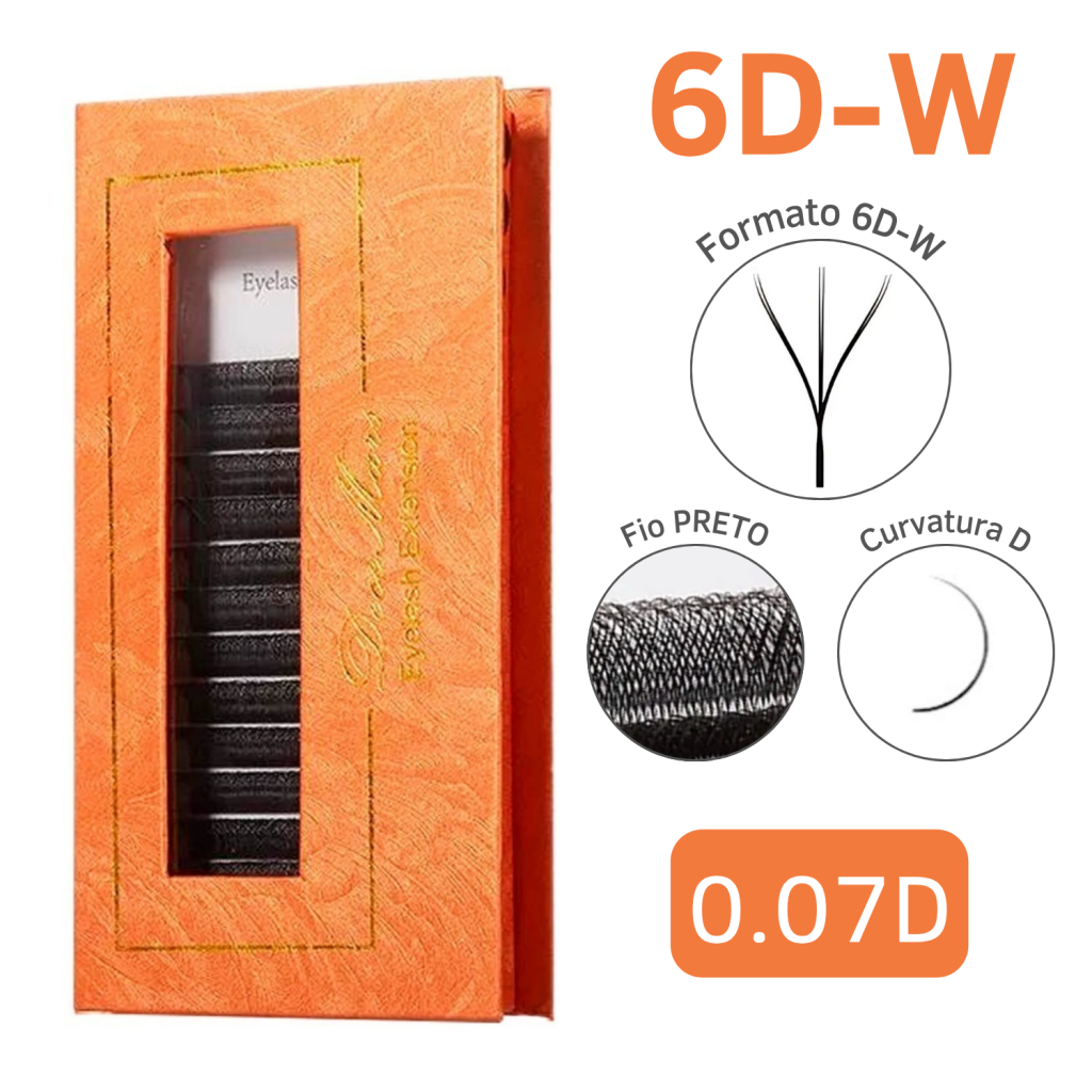 CÍLIOS 6D DECEMARS 0.07D