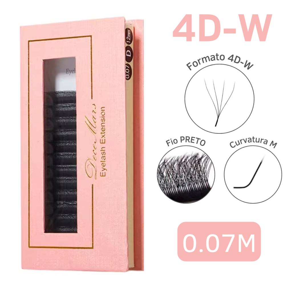 CÍLIOS 4D DECEMARS 0.07M