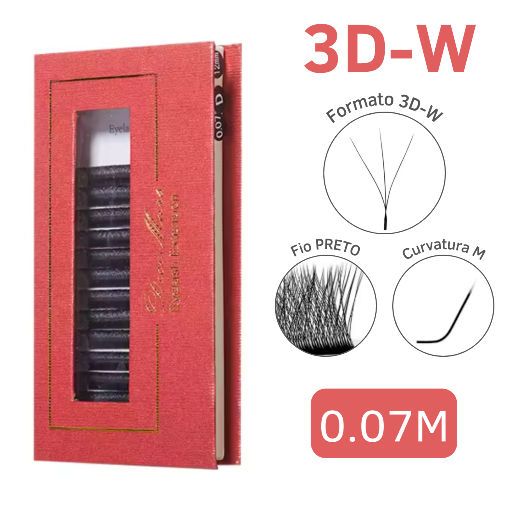 CÍLIOS 3D DECEMARS 0.07M