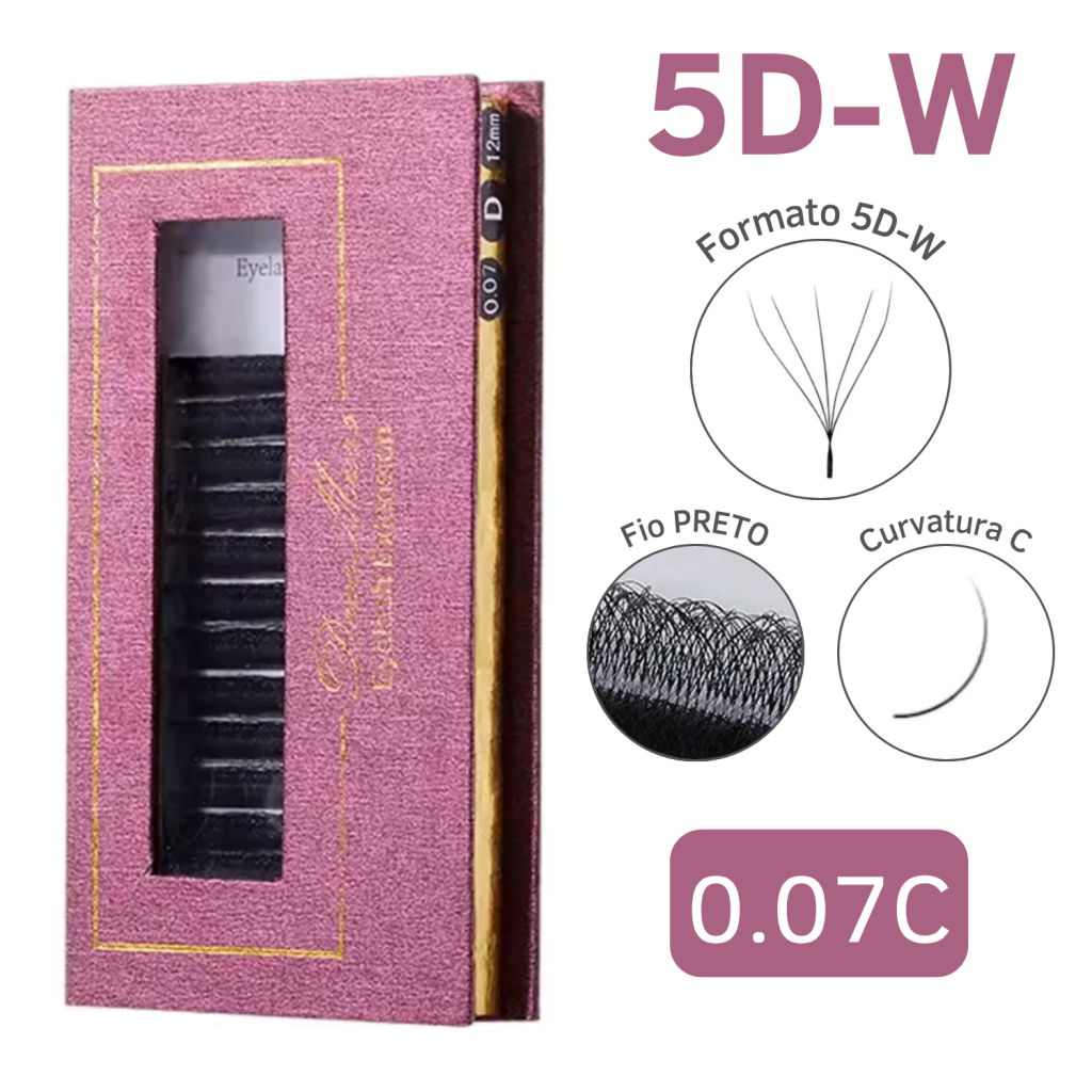 CÍLIOS 5D DECEMARS 0.07C