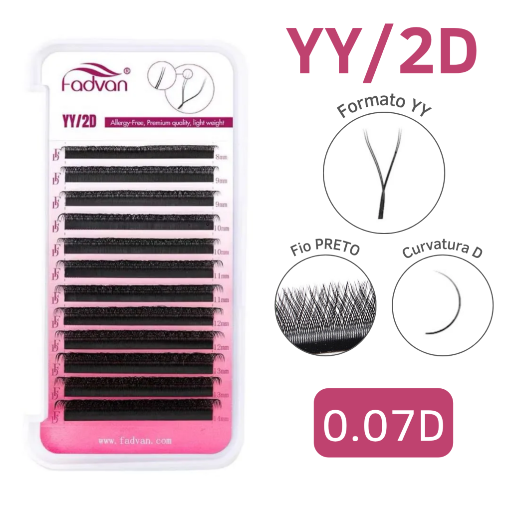 CÍLIOS YY/2D FADVAN 0.07D