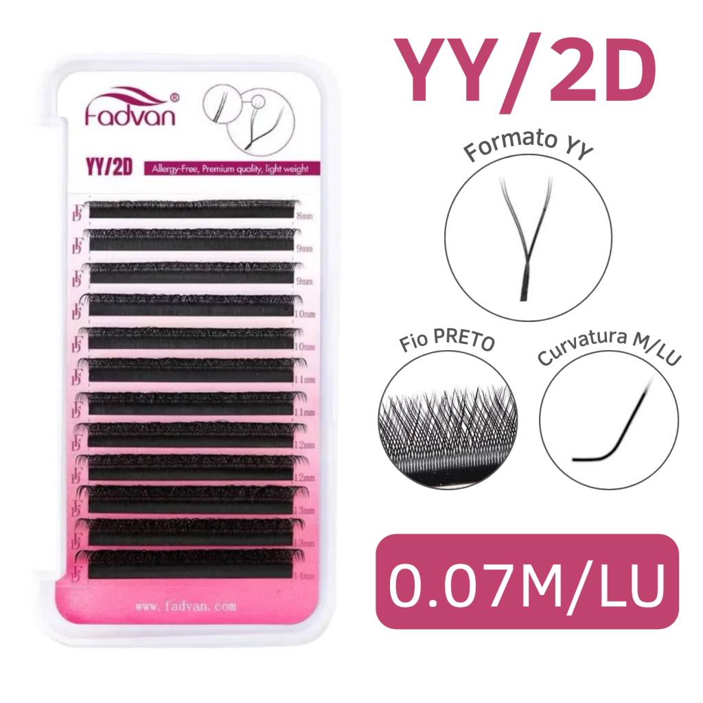 CÍLIOS YY/2D FADVAN 0.07M/LU
