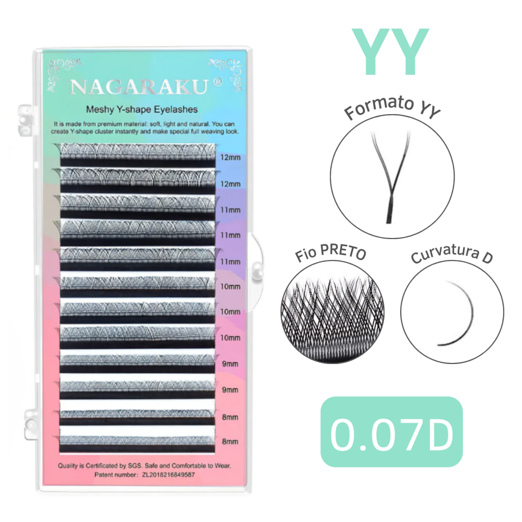 CÍLIOS YY NAGARAKU 0.07D