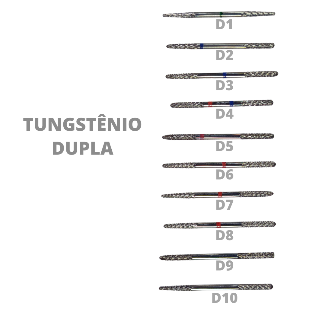 BROCA DE TUNGSTÊNIO DUPLA