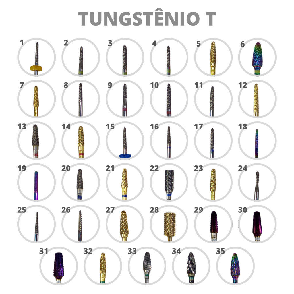 BROCA DE TUNGSTÊNIO 