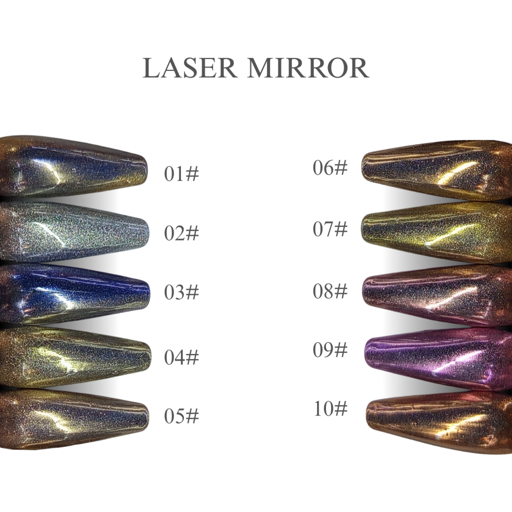 PÓ CROMADO - LASER MIRROR