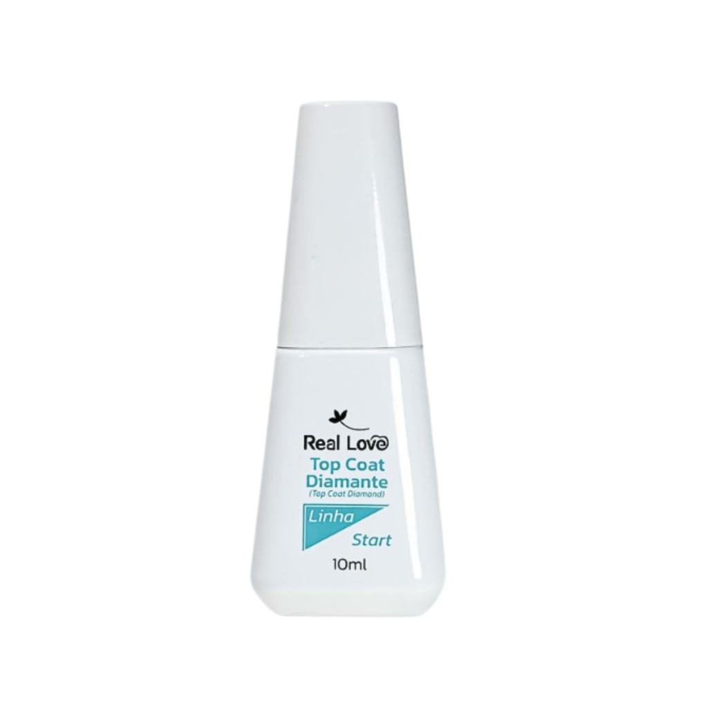 TOP COAT DIAMANTE 10ML - REAL LOVE 