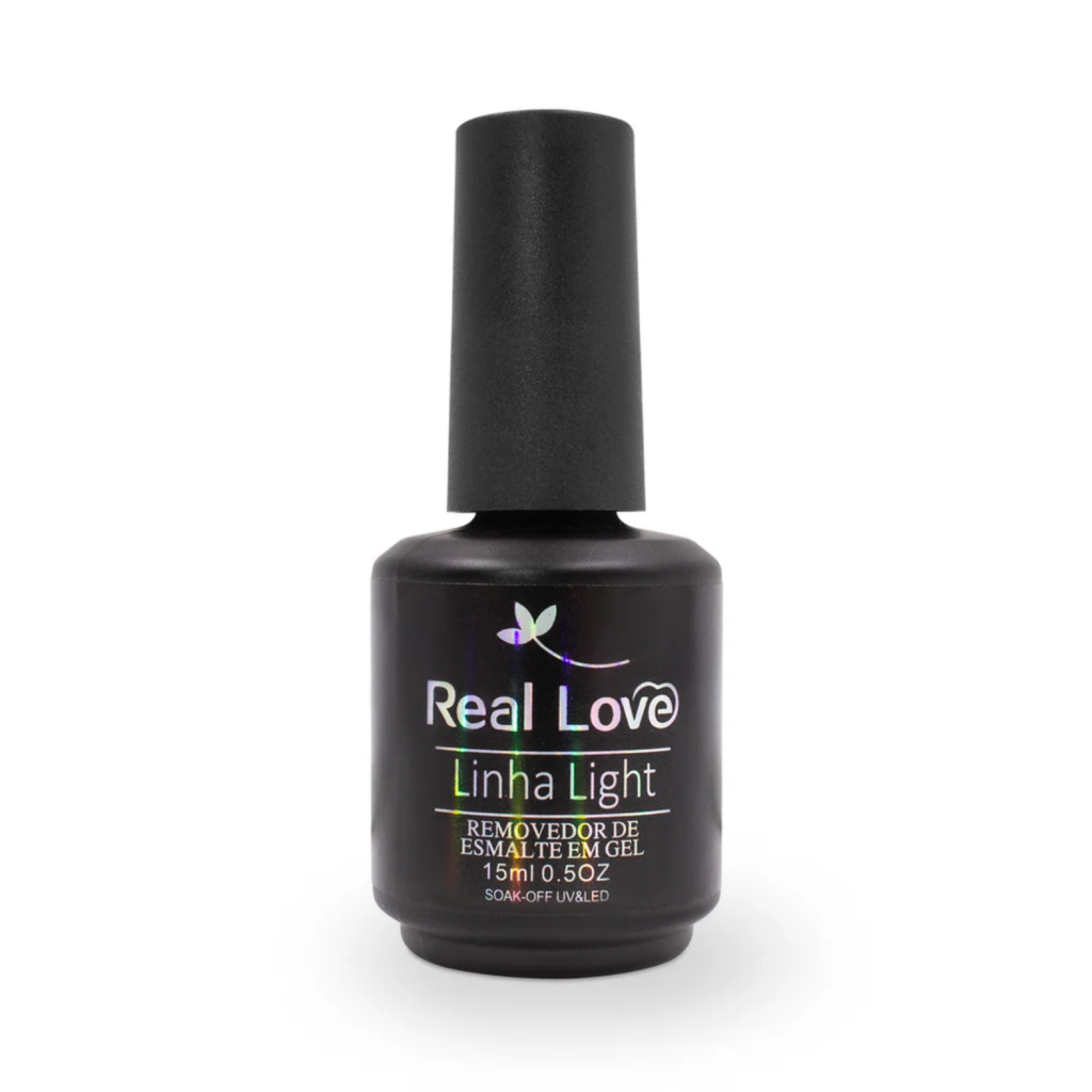 REMOVEDOR DE ESMALTE EM GEL 15ML - REAL LOVE