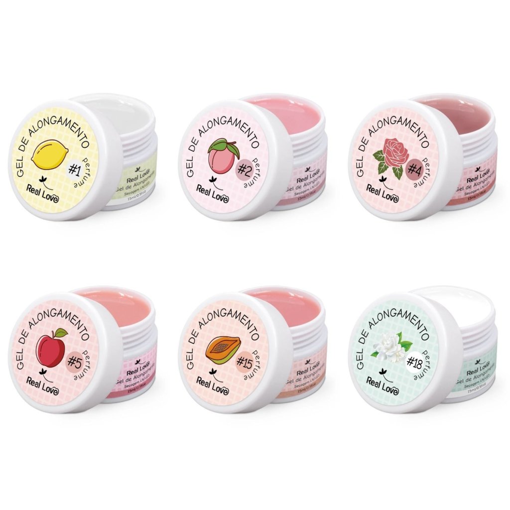 GEL COM AROMA 15ML - REAL LOVE