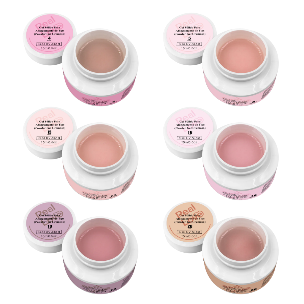 GEL SÓLIDO 15ML - REAL LOVE