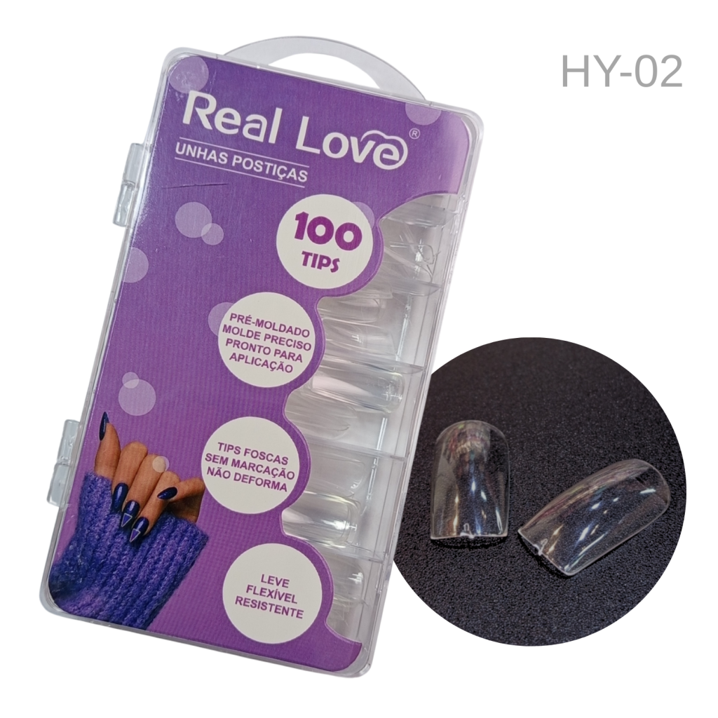 POSTIÇA QUADRADA - REAL LOVE