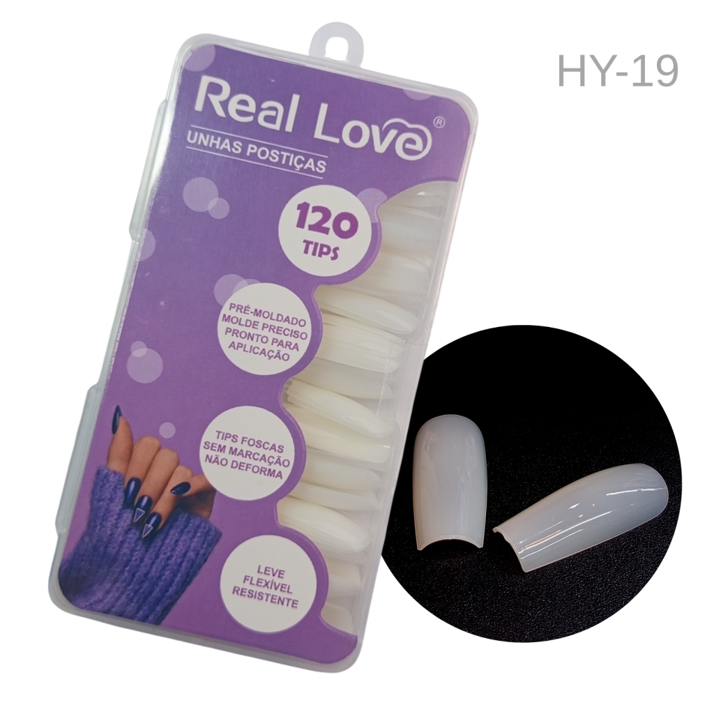 POSTIÇA QUADRADA LEITOSA - REAL LOVE