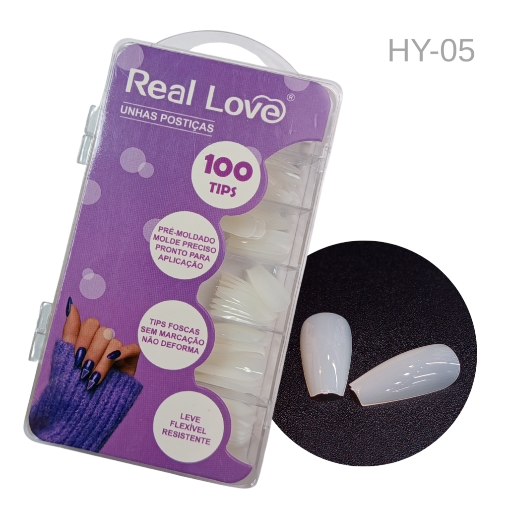 POSTIÇA BAILARINA LEITOSA - REAL LOVE