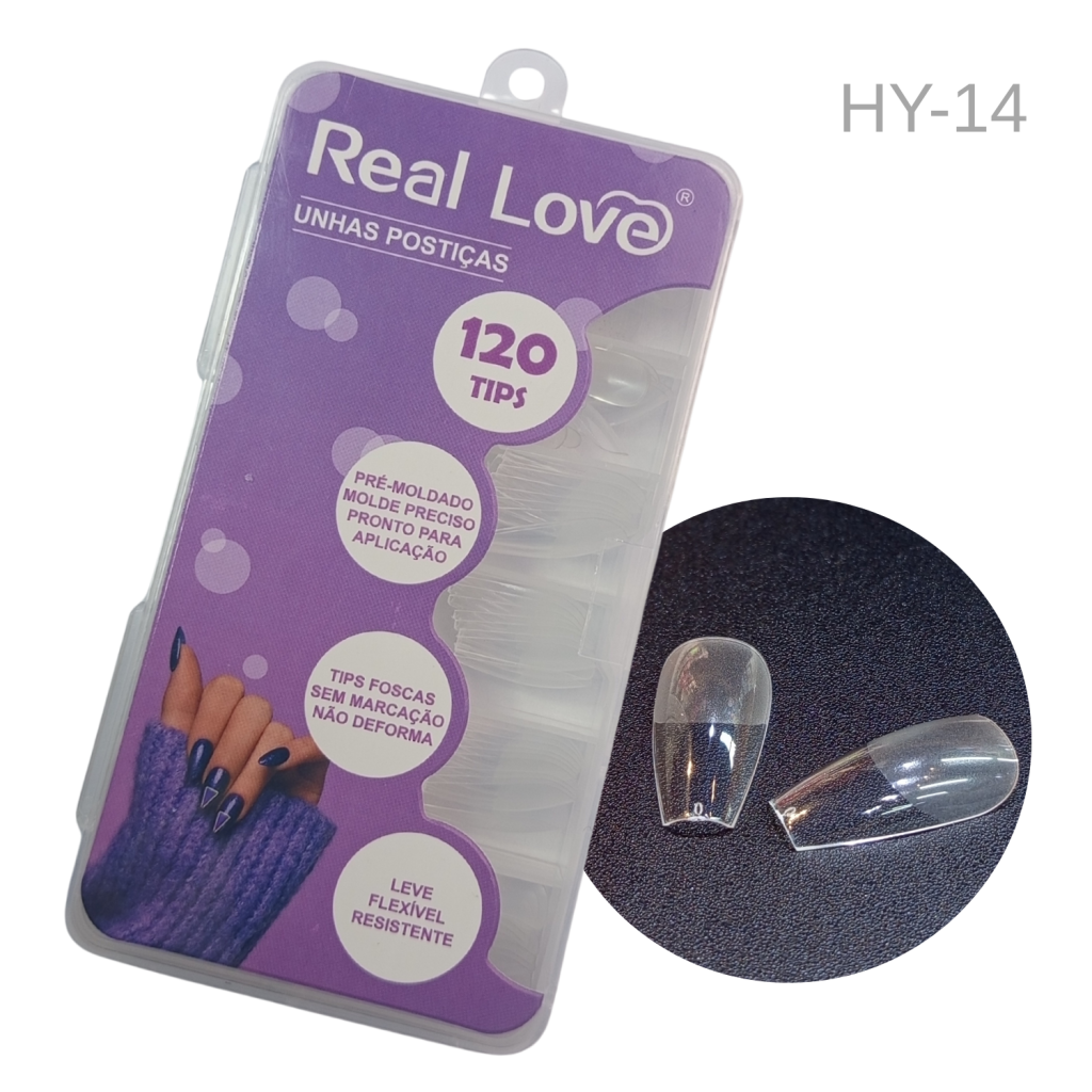 POSTIÇA BAILARINA LEITO FOSCO - REAL LOVE