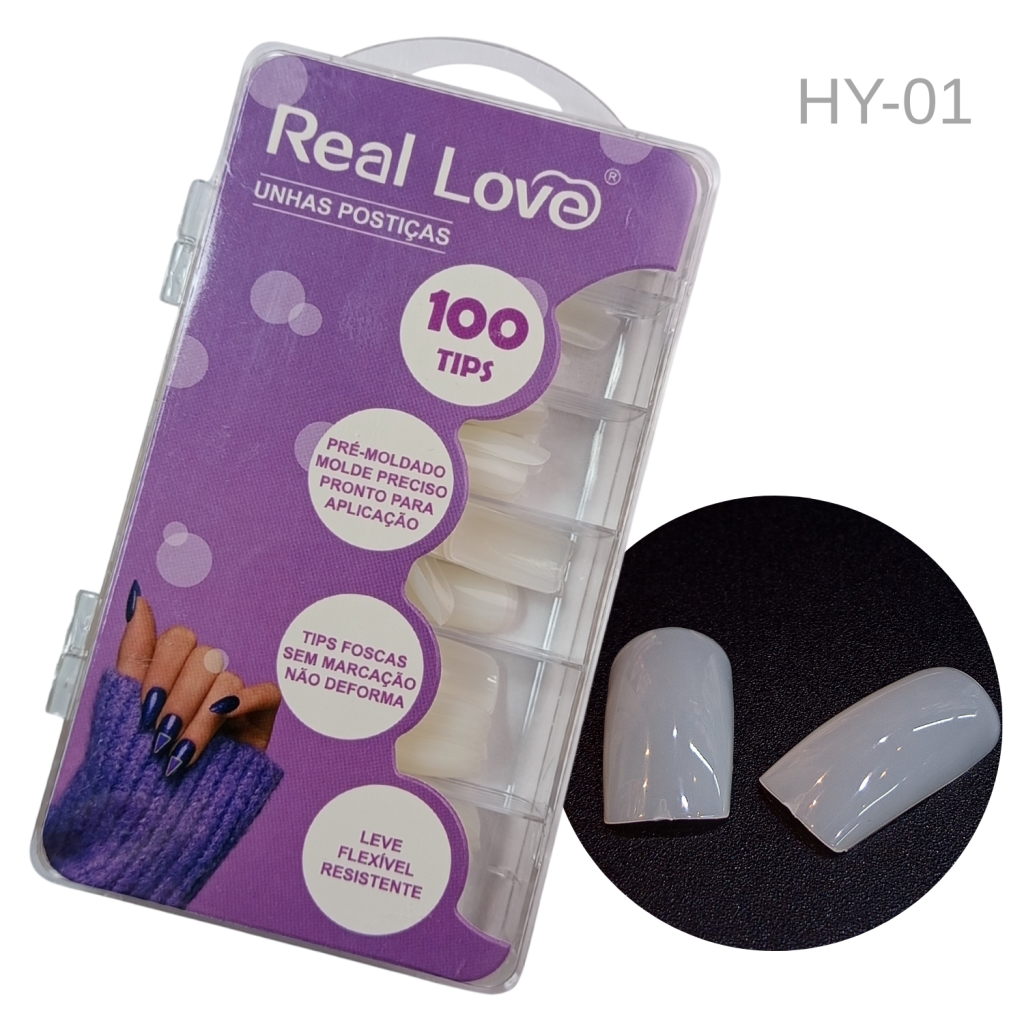 POSTIÇA QUADRADA LEITOSA - REAL LOVE