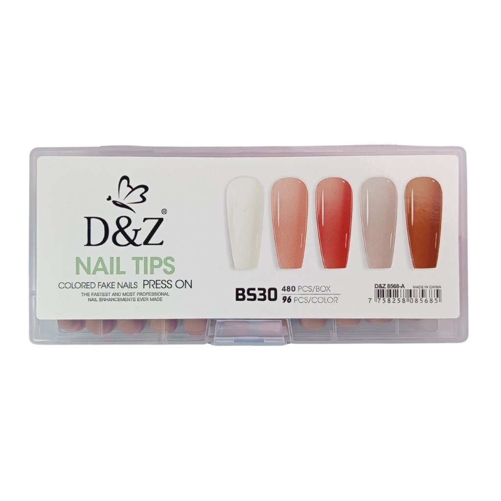 NAIL TIPS COLORIDA D&Z - BS30
