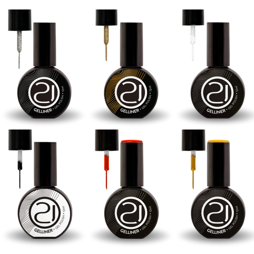 ESMALTE EM GEL LINER 12ML - NAILS 21