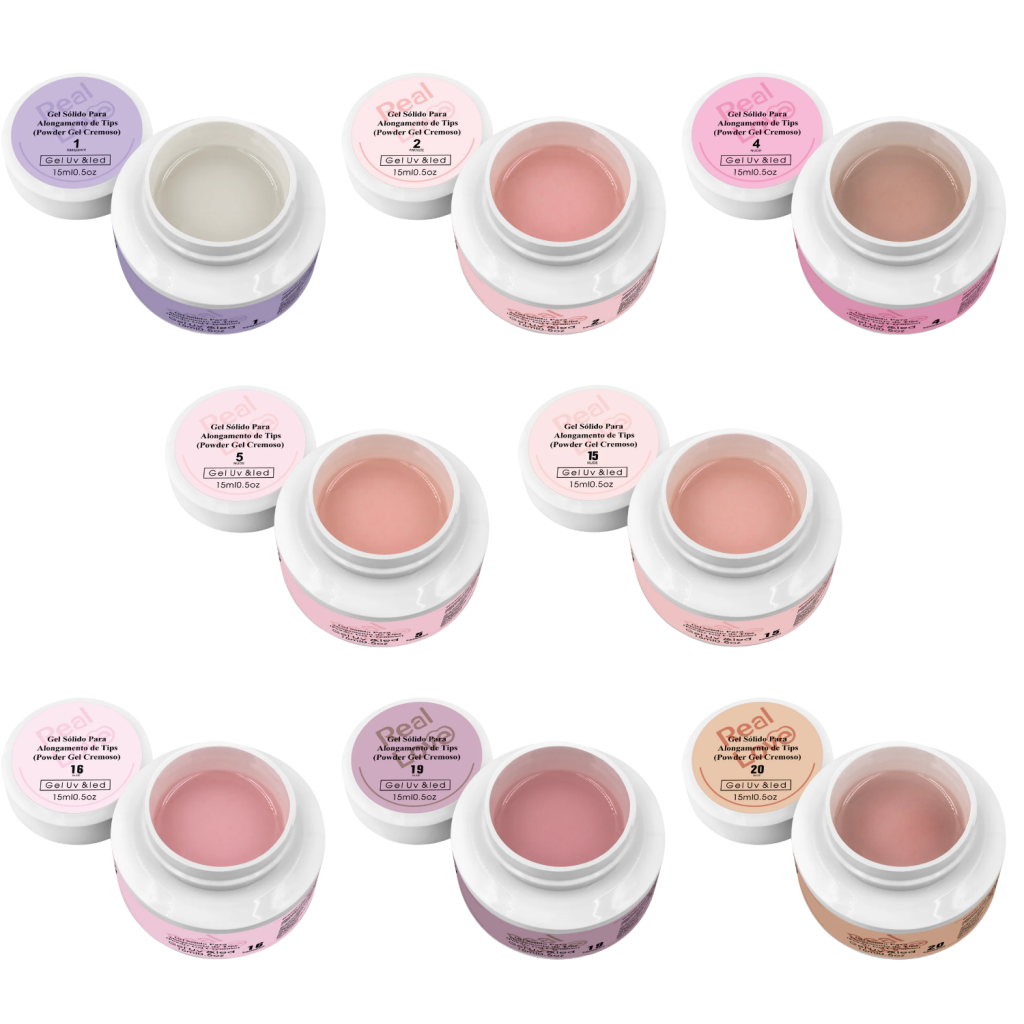 GEL SÓLIDO 15ML - REAL LOVE