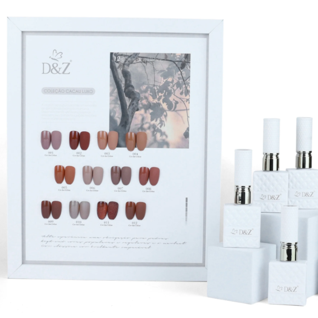 ESMALTE EM GEL D&Z - COLEÇÃO CACAU LUXO