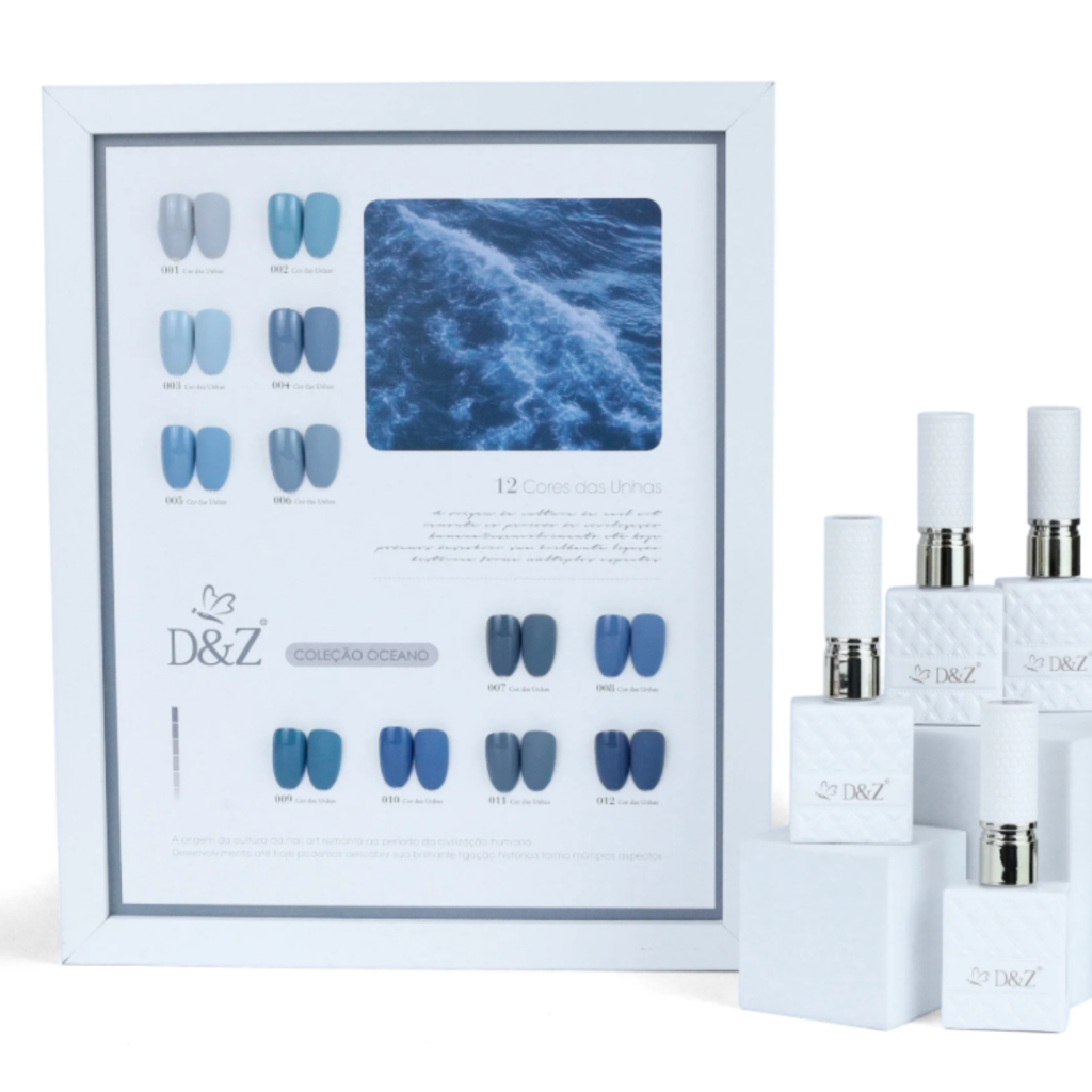 ESMALTE EM GEL D&Z - COLEÇÃO OCEANO
