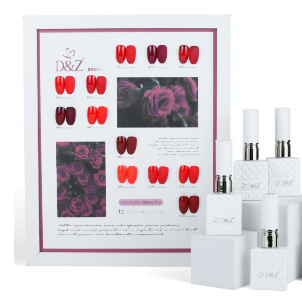 ESMALTE EM GEL D&Z - COLEÇÃO SEDUÇÃO