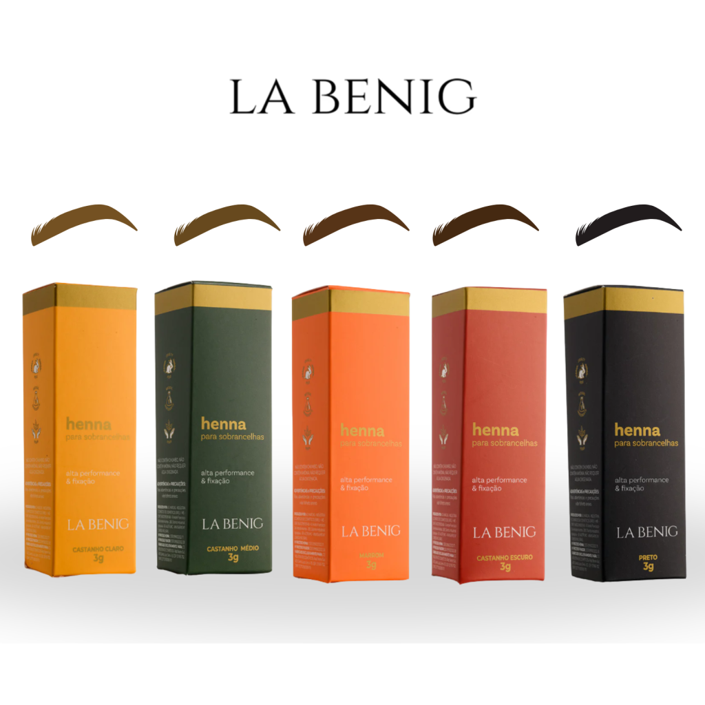 HENNA PROFISSIONAL - LA BENIG