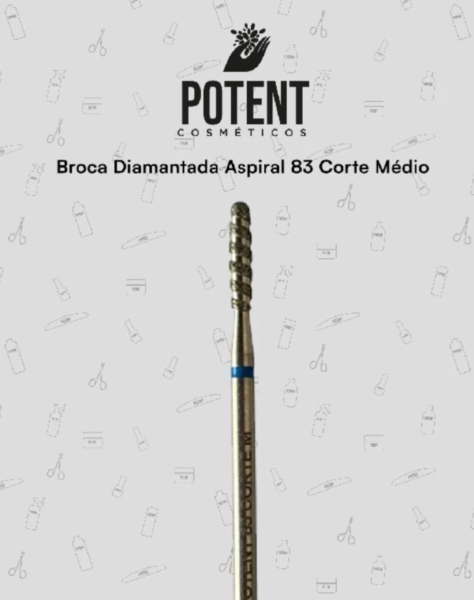 BROCA DIAMANTADA ASPIRAL 83 CORTE MEDIO(POTENT)