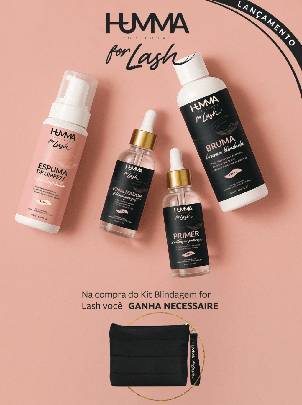 KIT BLINDAGEM PARA CILIOS HUMMA