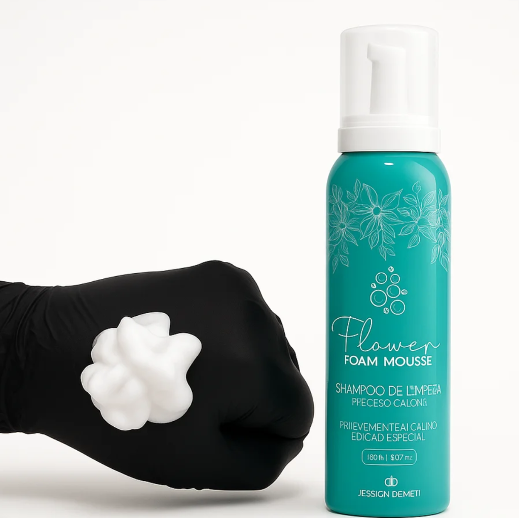 SHAMPOO DE LIMPEZA FOAM MOUSSE JD(JESSICA DEMETI)