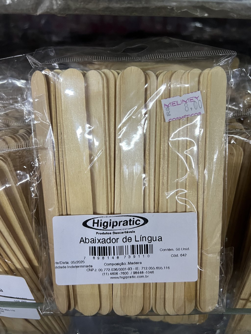 ABAIXADOR DE LÍNGUA  50UN 