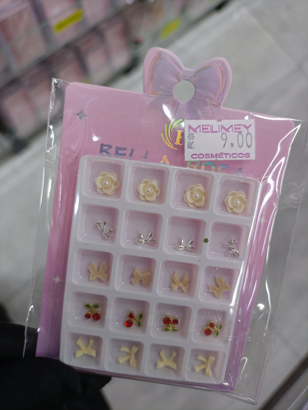 KIT CHARM BELLA ROSA