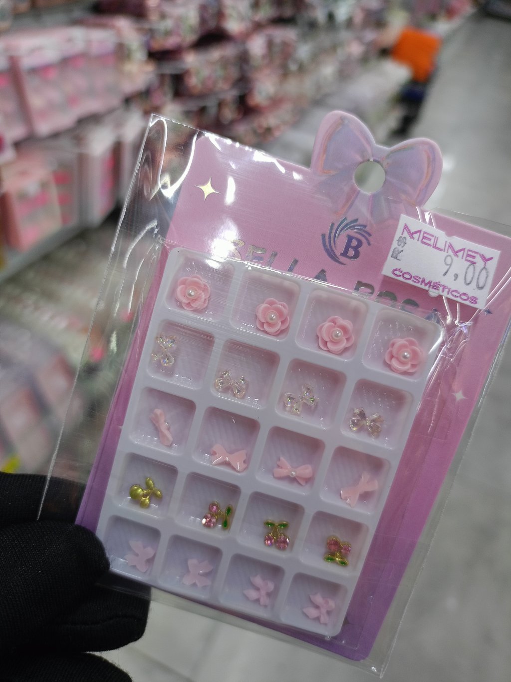 KIT CHARM BELLA ROSA 