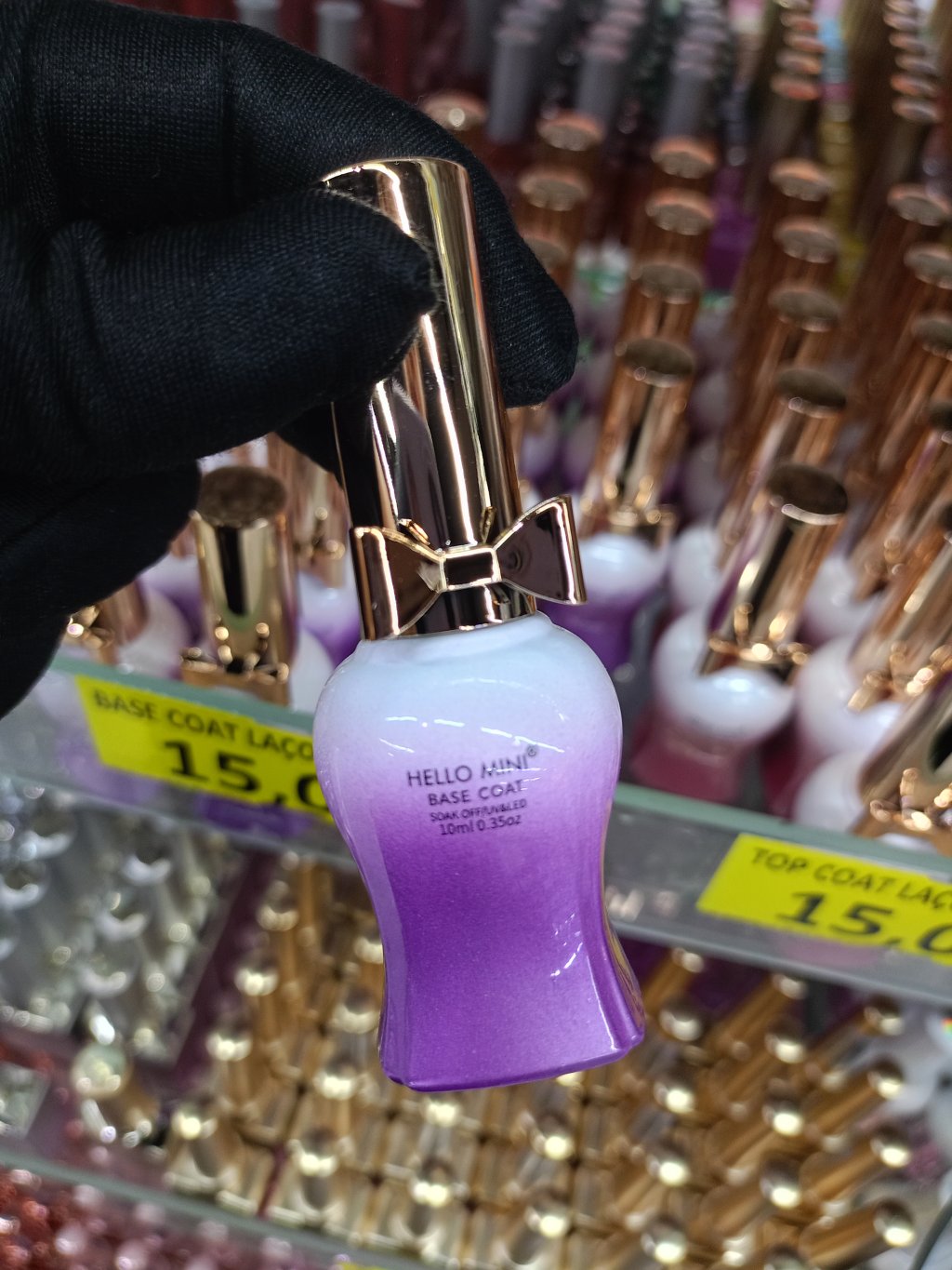 BASE COAT LAÇO HELLO MINI 