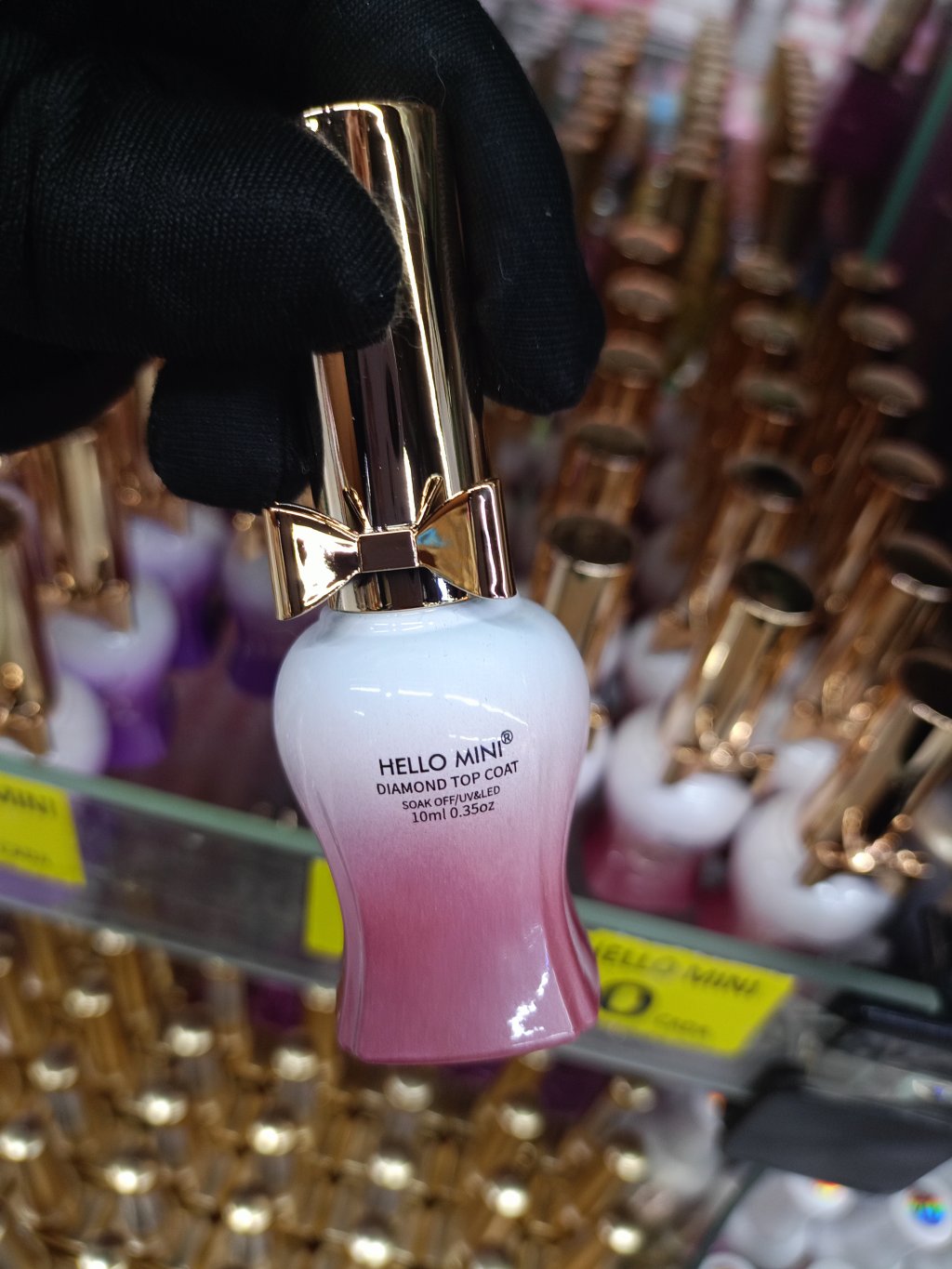 TOP COAT LAÇO HELLO MINI 