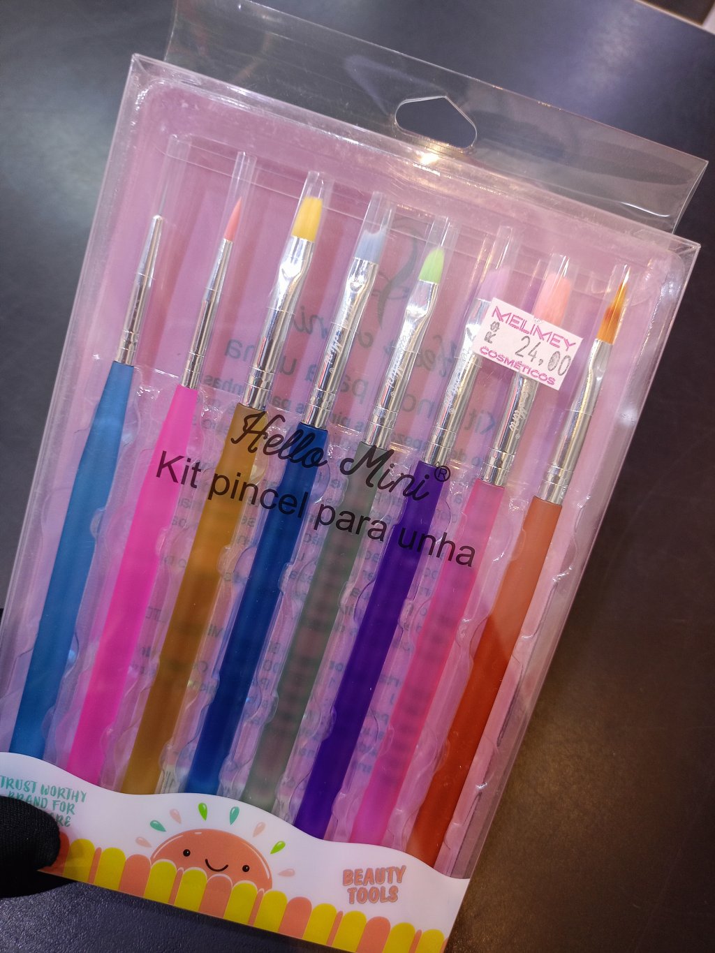 KIT PINCEL DECORAÇÃO HELLO MINI 