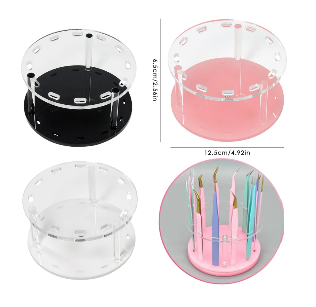 SUPORTE GIRATORIO PARA PINÇA DE CILIOS