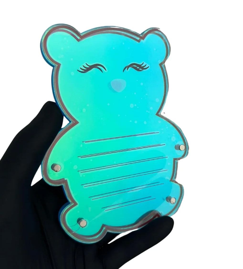 SUPORTE PARA CHICOTE/PINÇA DE CILIOS(URSO)