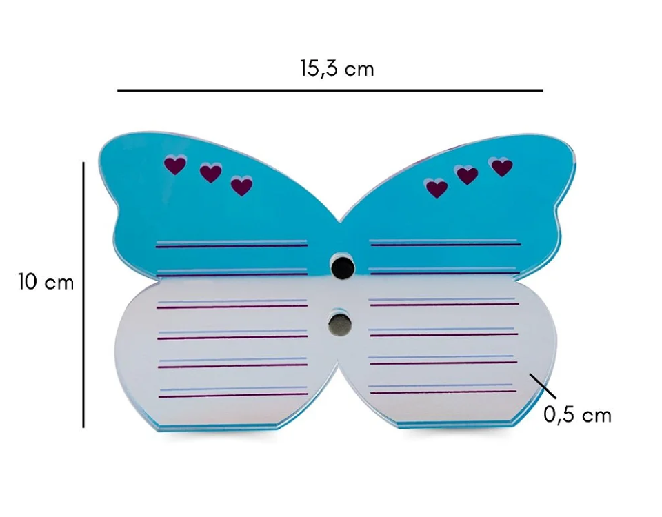 SUPORTE PARA CHICOTE/PINÇA DE CILIOS(BORBOLETA)