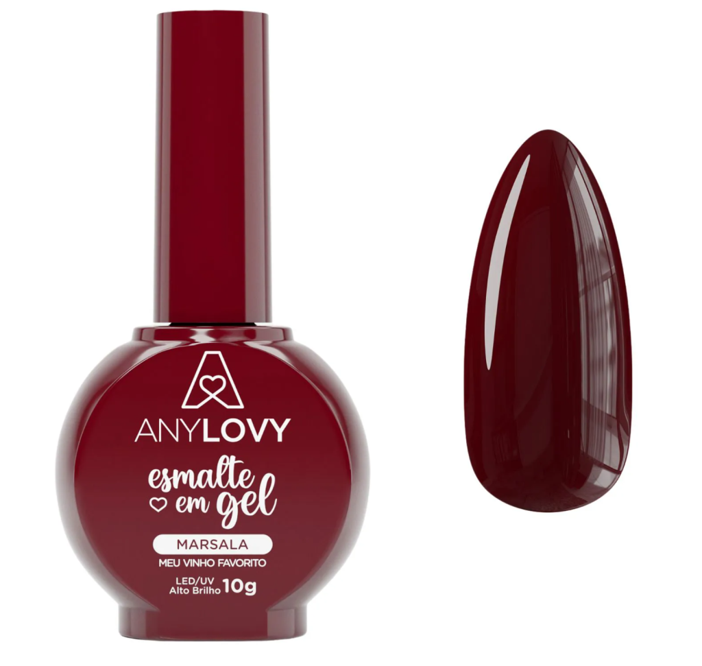 ESMALTE GEL ANYLOVY MARSALA(EMB. NOVA)