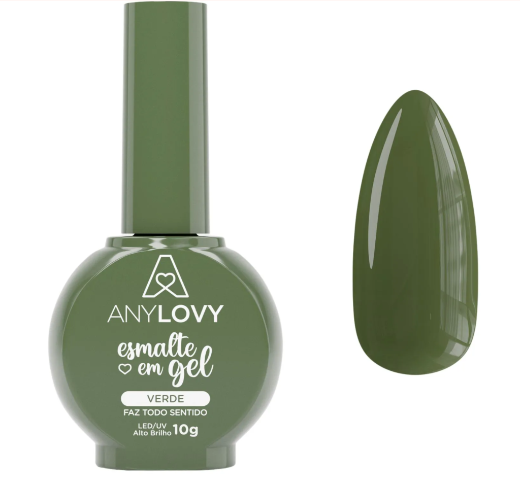 ESMALTE GEL ANYLOVY VERDE(EMB. NOVA)