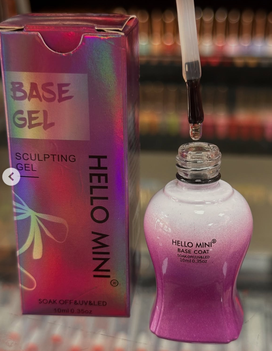 BASE COAT HELLO MINI 10ML(LACINHO)