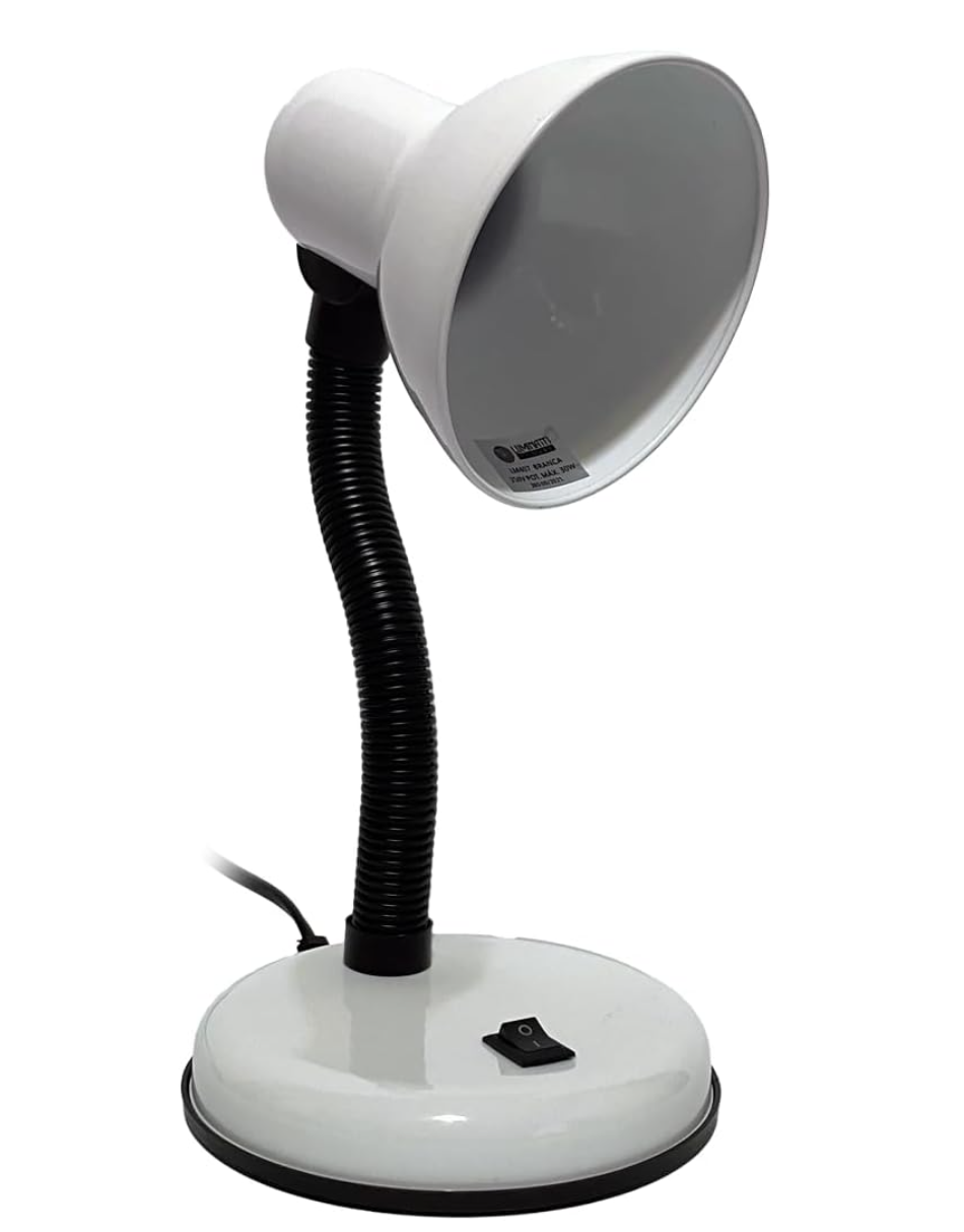 LUMINARIA DE MESA BRANCA