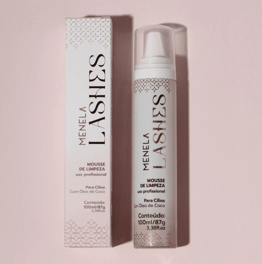 MOUSSE DE LIMPEZA MENELA LASHES 100ML