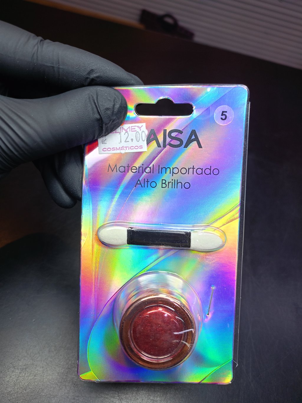 PÓ CROMO VERMELHO KAISA