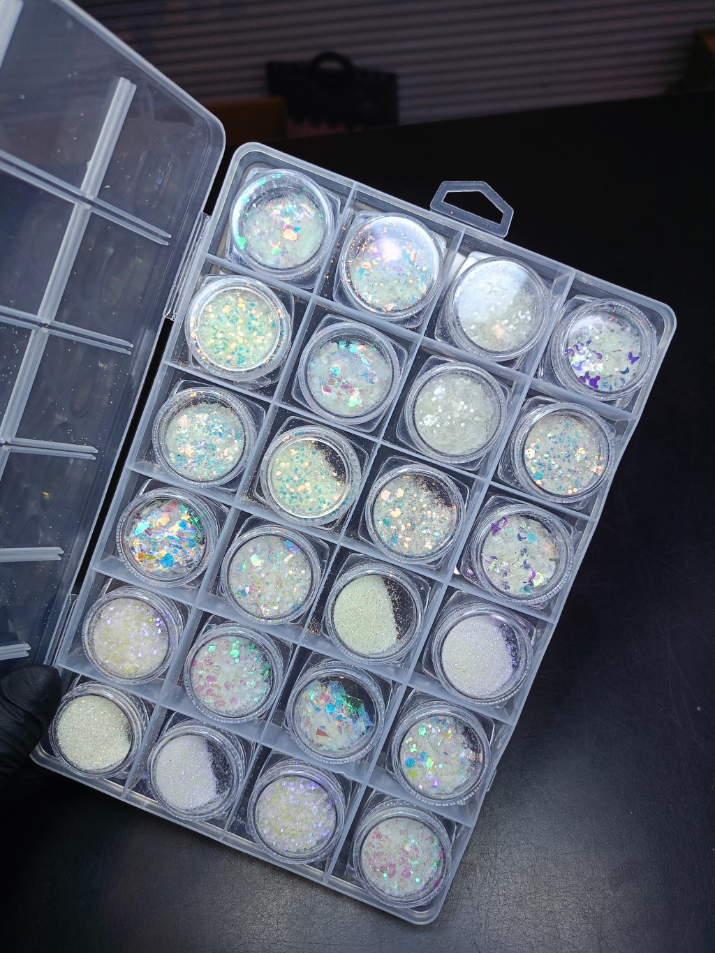 KIT GLITTER BRANCO