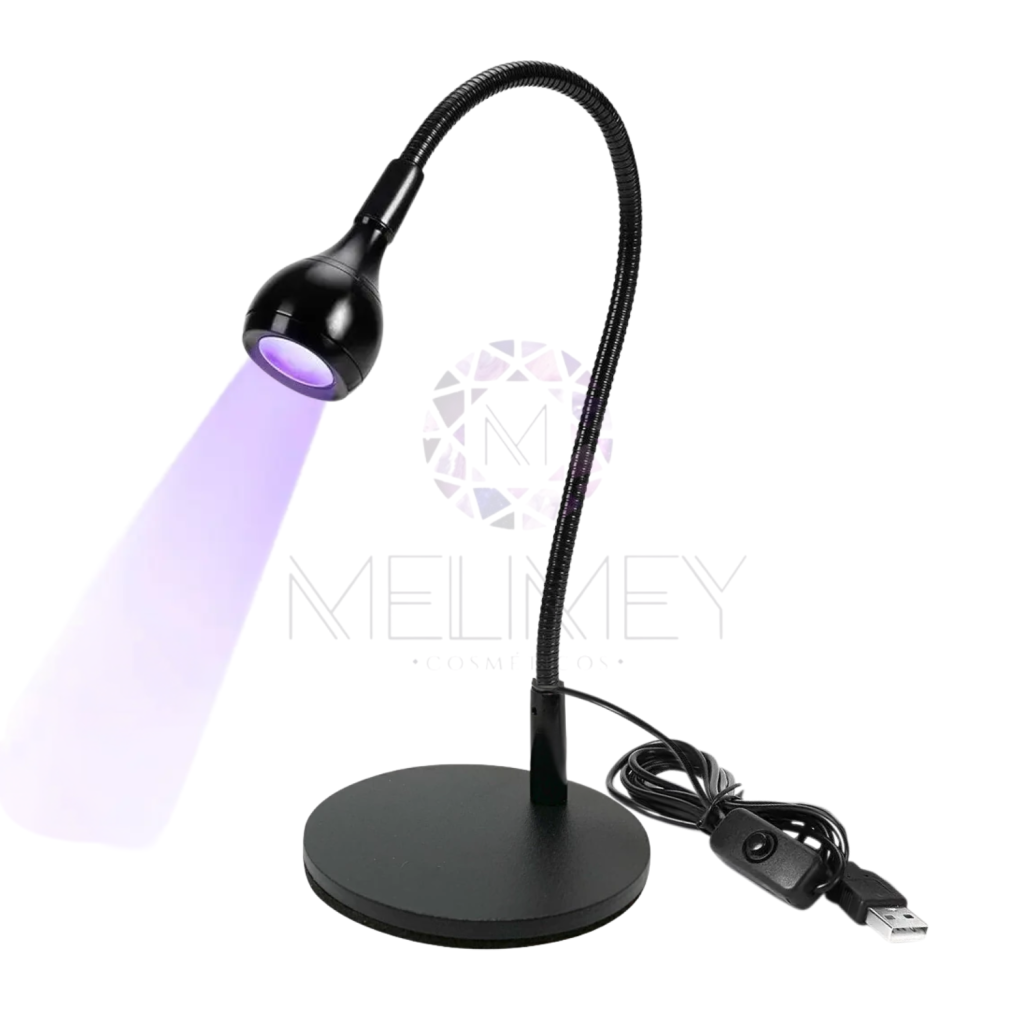 LANTERNA LED/UV USB COM BASE PARA MESA